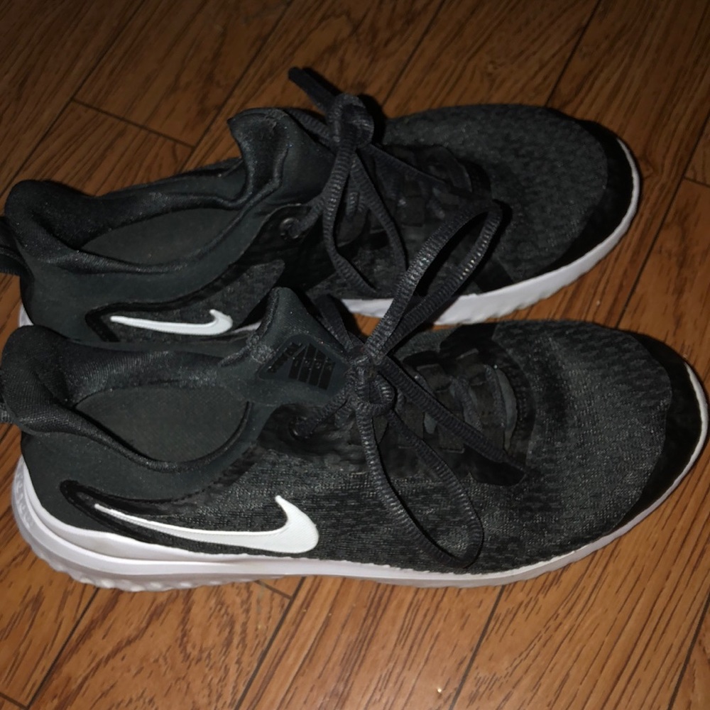 Nike Black and White Sneakers
